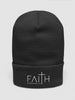 Faith - Ephesians 2 : 8 Embroidered Cuffed Beanie