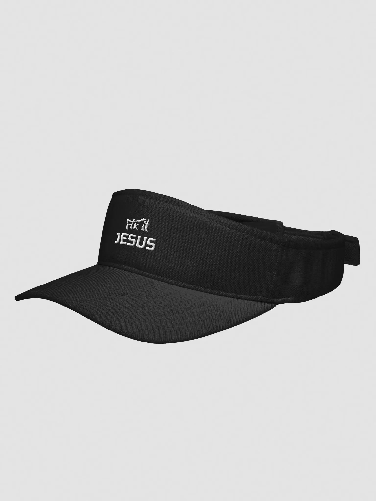 Fix it Jesus Embroidered Visor