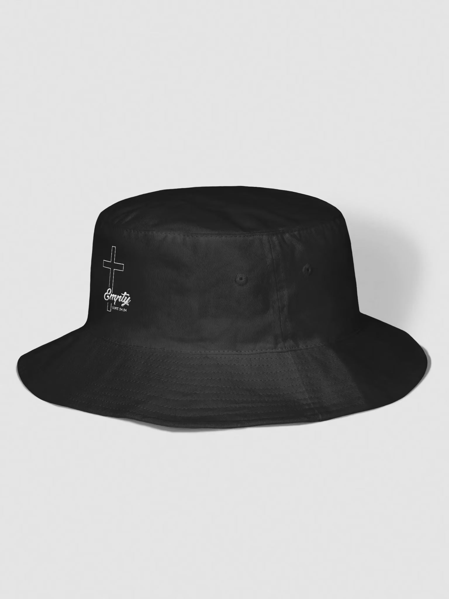 Empty Luke 24 : 24 Embroidered Bucket Hat
