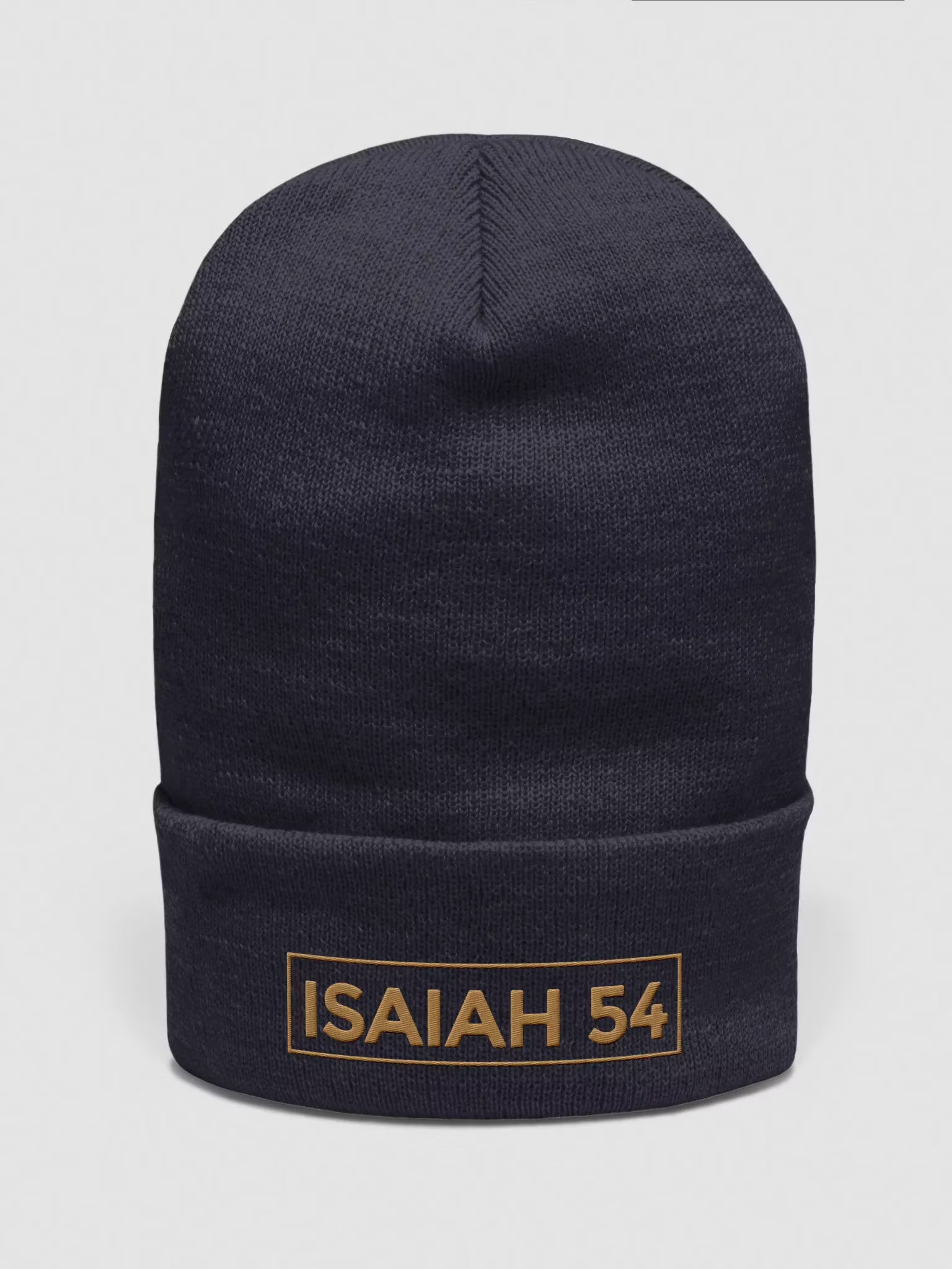 Isaiah 54 Embroidered Cuffed Beanie