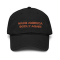 Washed Baseball Cap — "Make America Gooly Again" Embroidered Vintage Dad Hat