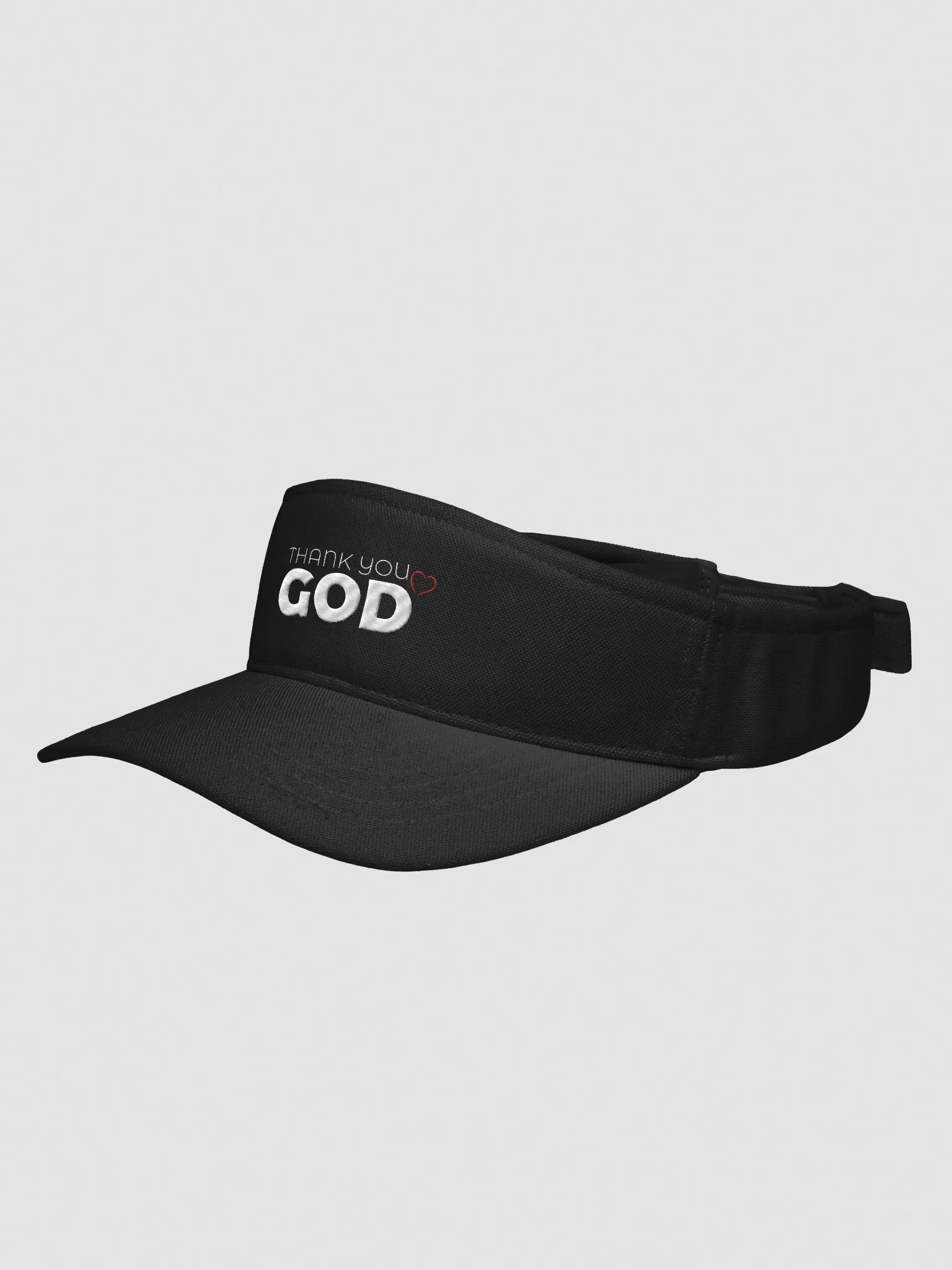 Thank you God Dad Embroidered Visor