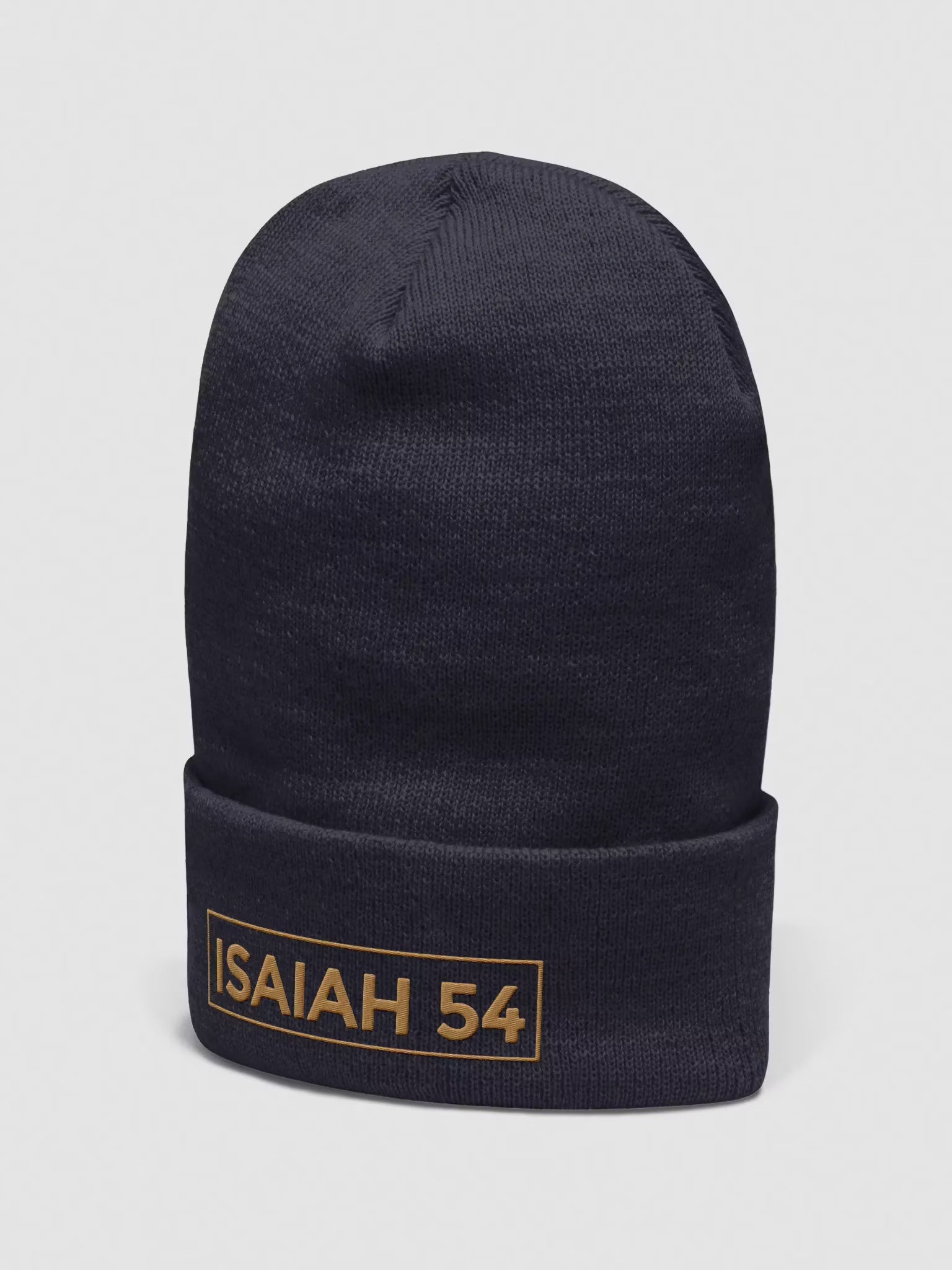 Isaiah 54 Embroidered Cuffed Beanie