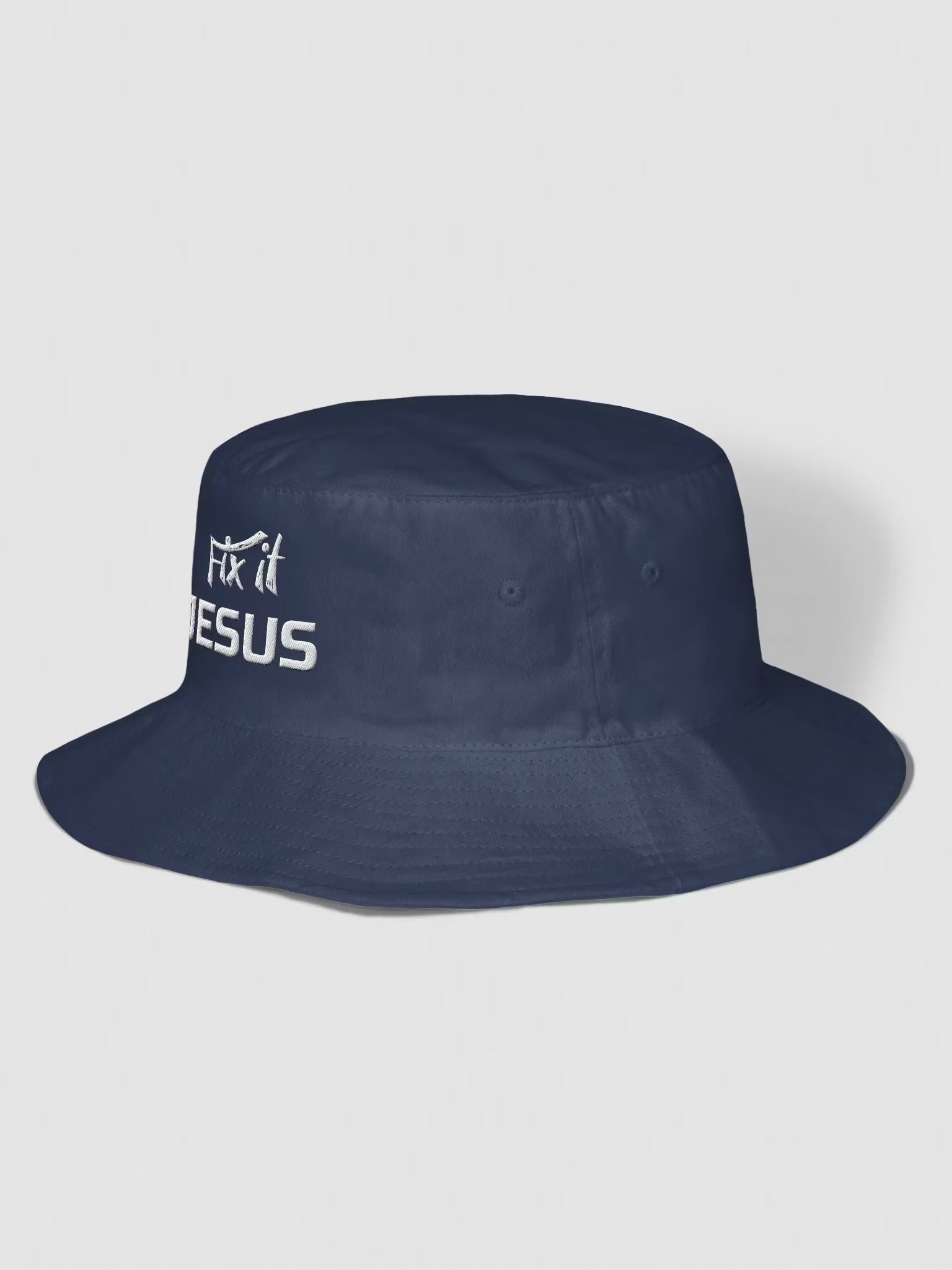 Fix it Jesus Embroidered Bucket Hat