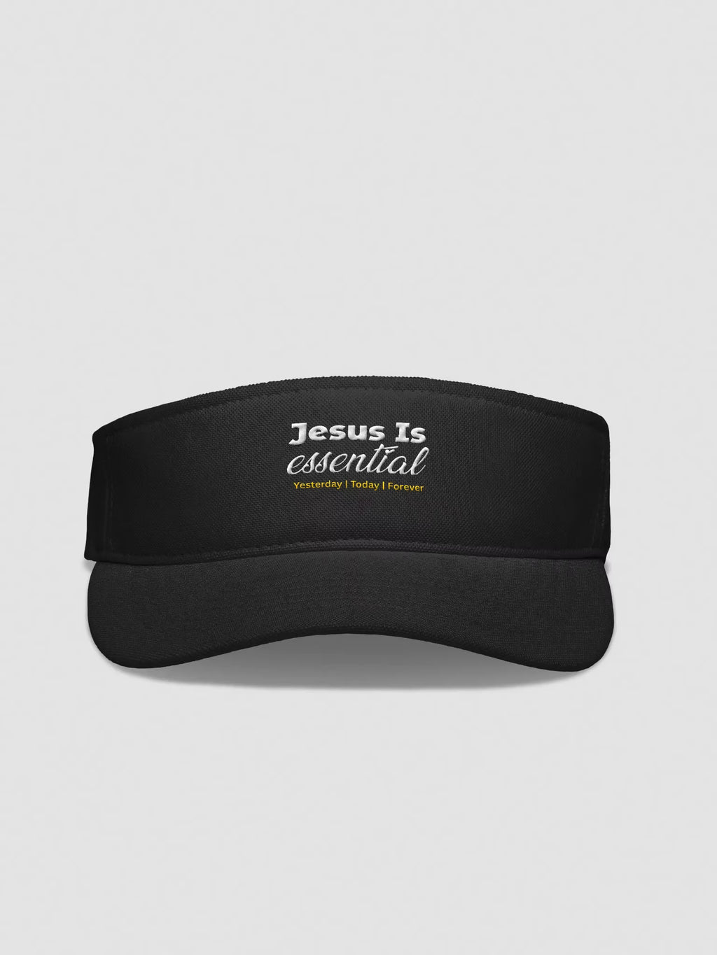 Jesus is Essential Embroidered Visor