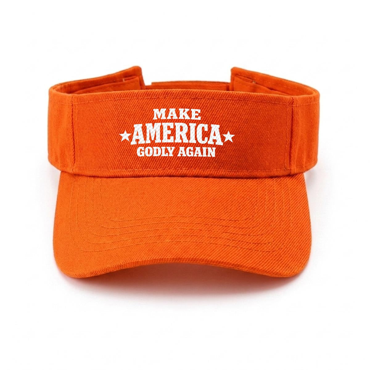 Embroidery Open-Top Visor