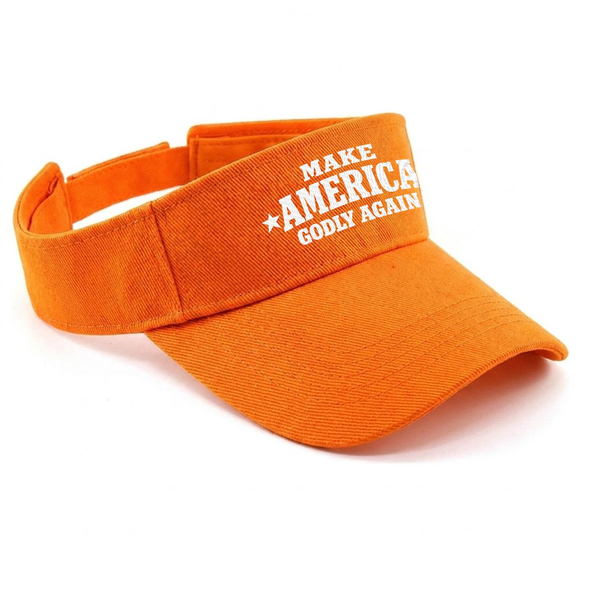 Embroidery Open-Top Visor