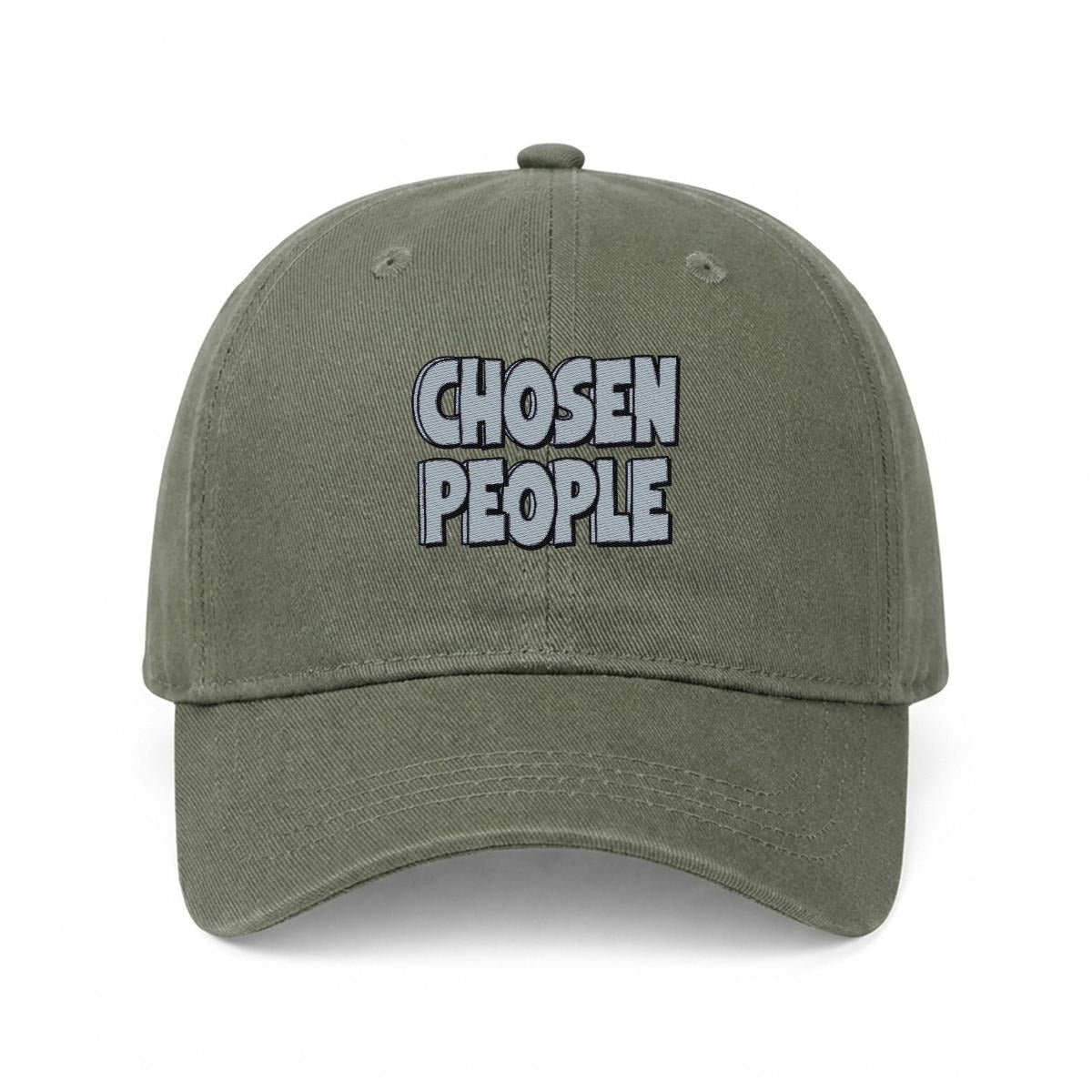Embroidery Soft-Crown Flat Cap