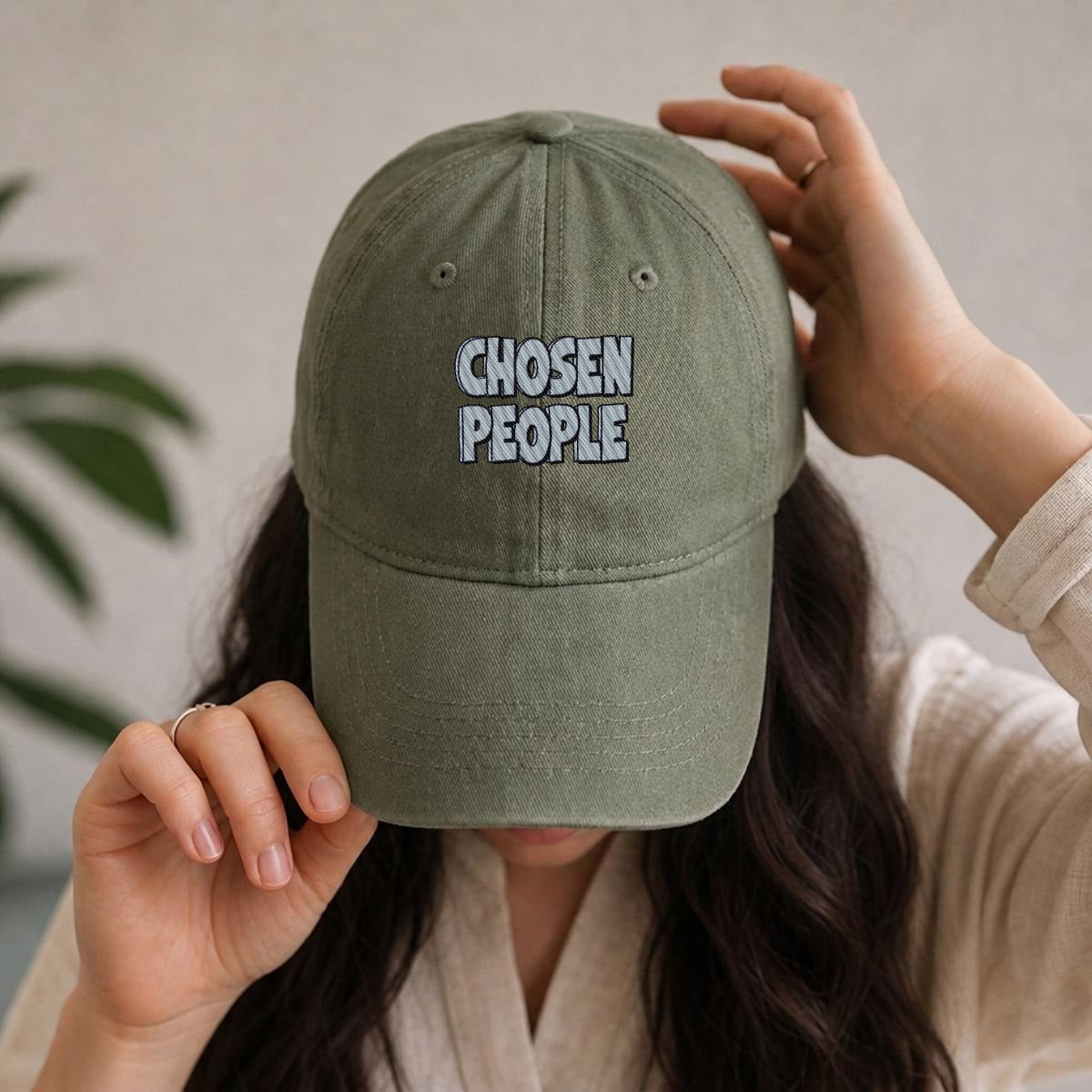 Embroidery Soft-Crown Flat Cap