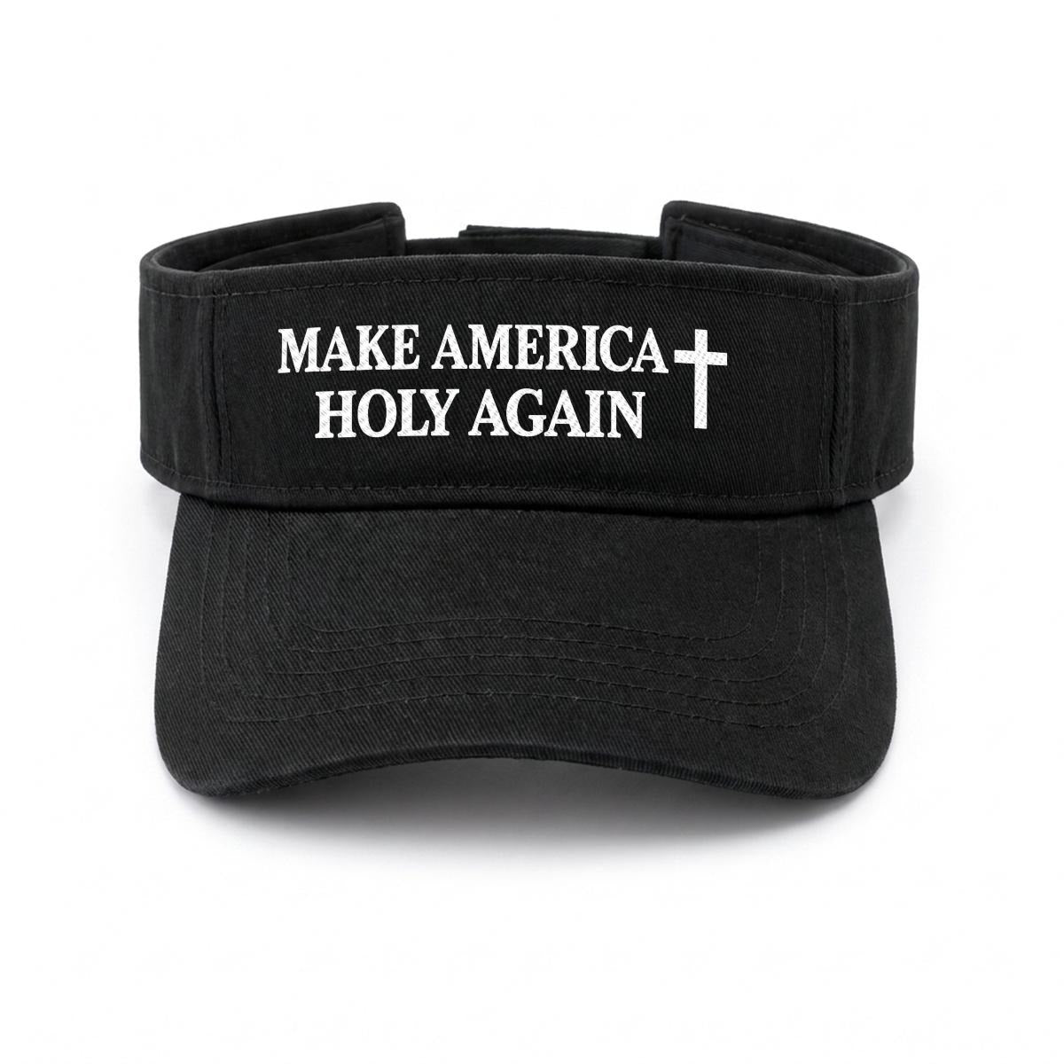 Embroidery Open-Top Visor