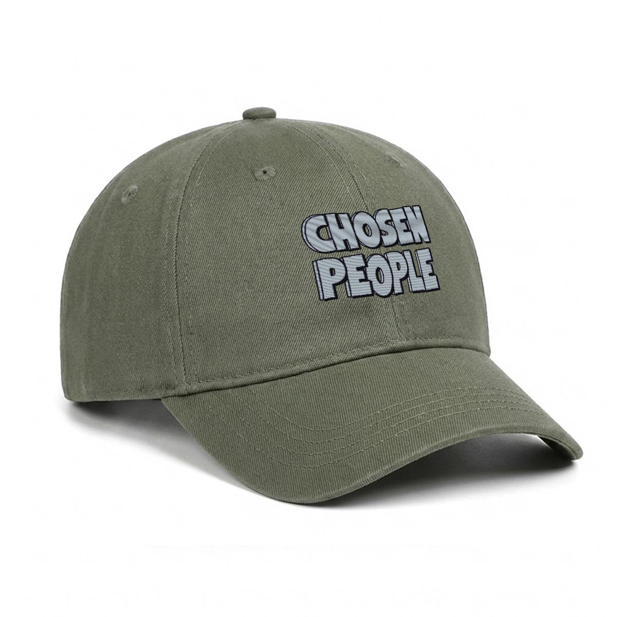Embroidery Soft-Crown Flat Cap