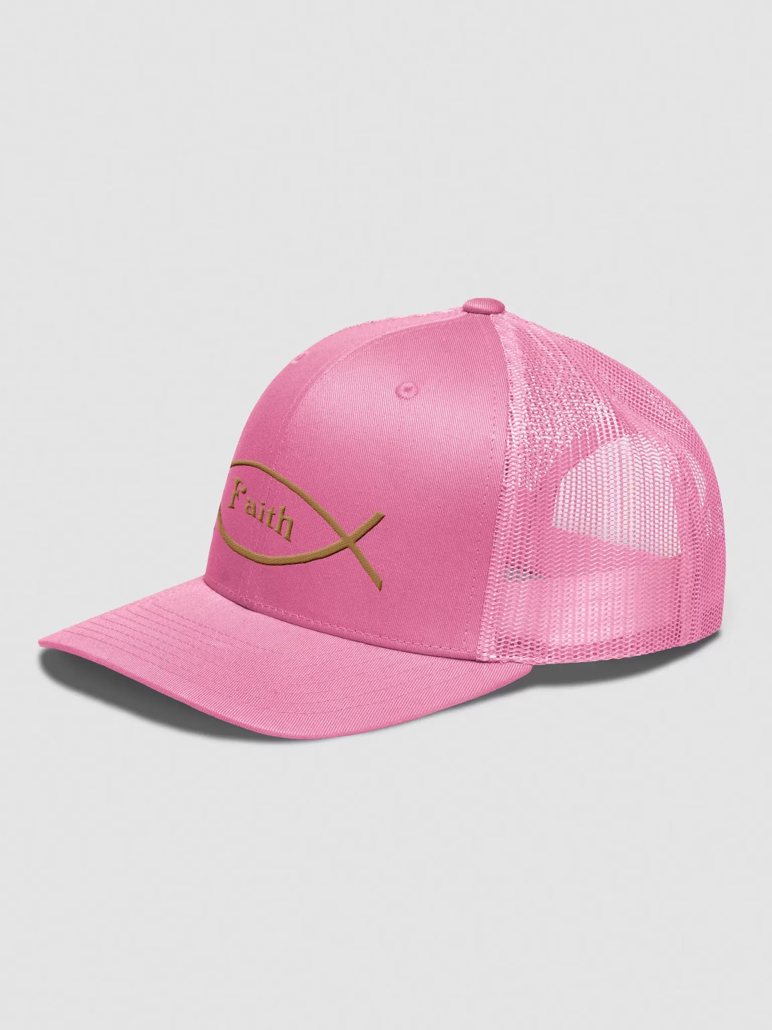 Faith Embroidered Trucker Hat