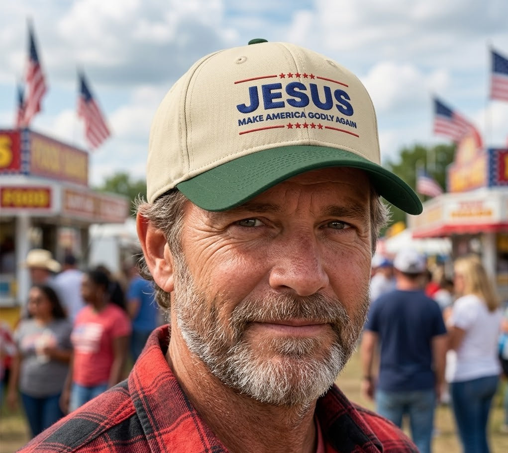 Jesus Make America Godly Again baseball cap