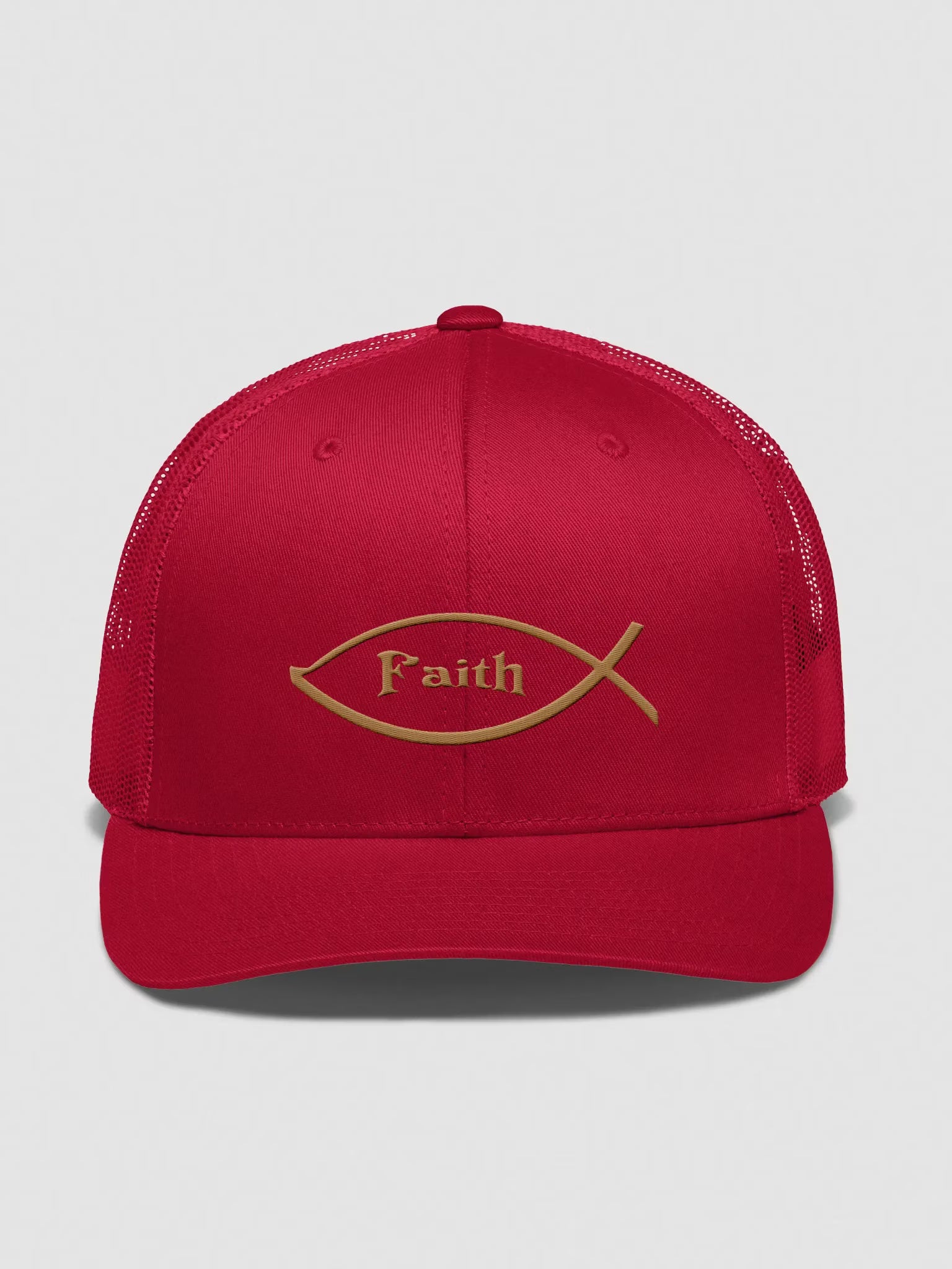 Faith Embroidered Trucker Hat
