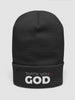 Thank you God Embroidered Cuffed Beanie