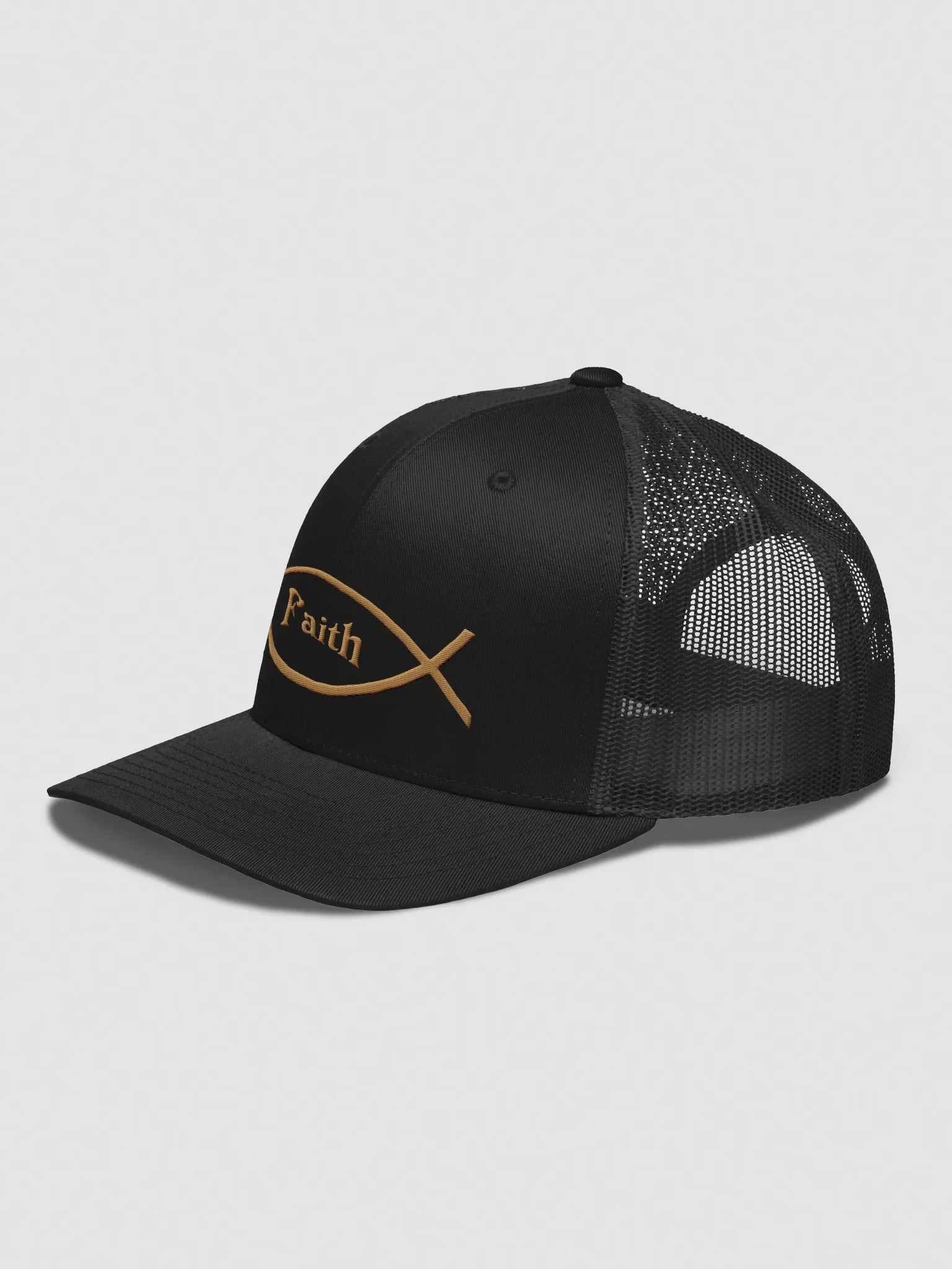 Faith Embroidered Trucker Hat