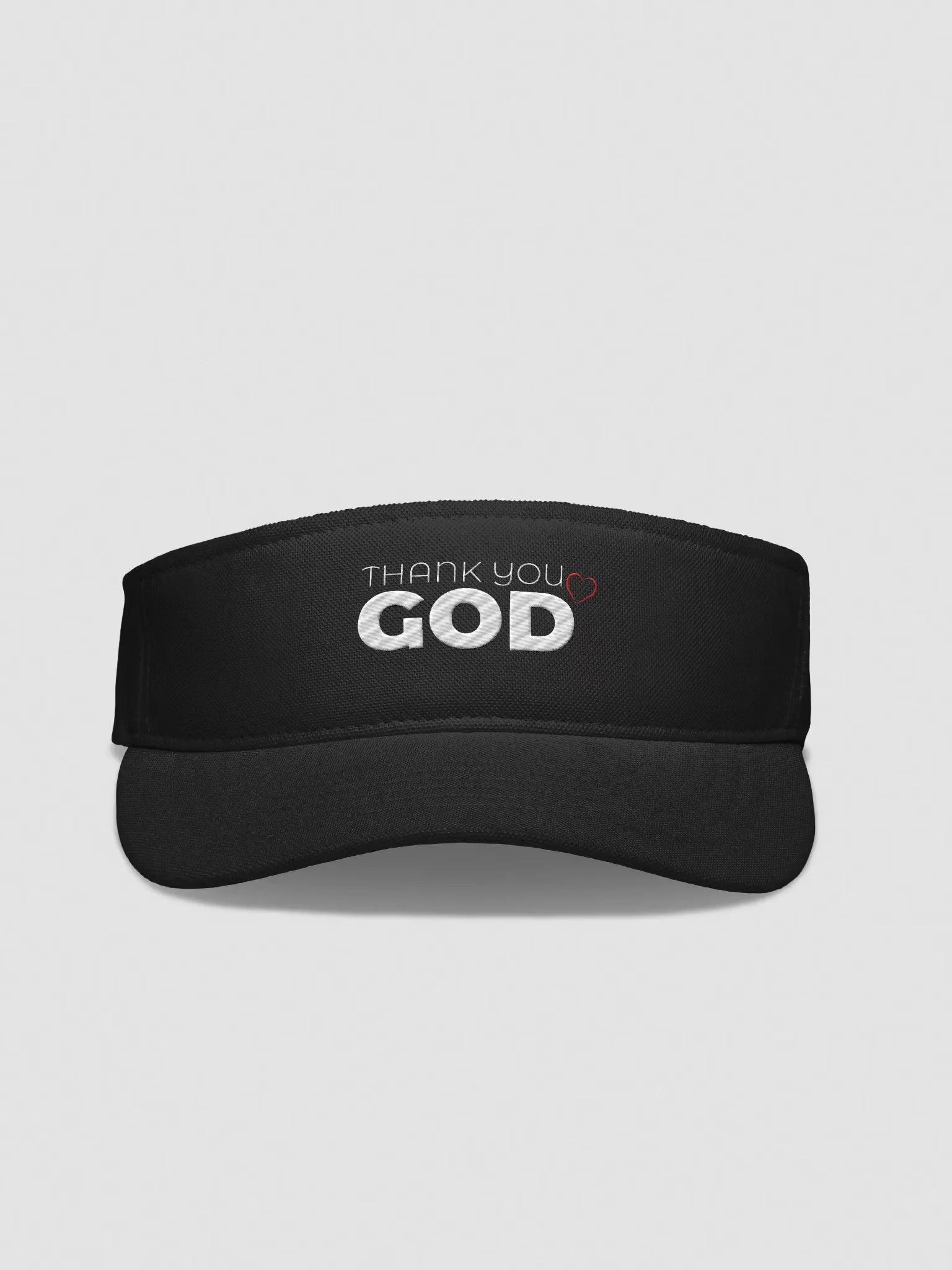Thank you God Dad Embroidered Visor
