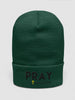 Pray with Faith Plus Cross Cuffed Beanie