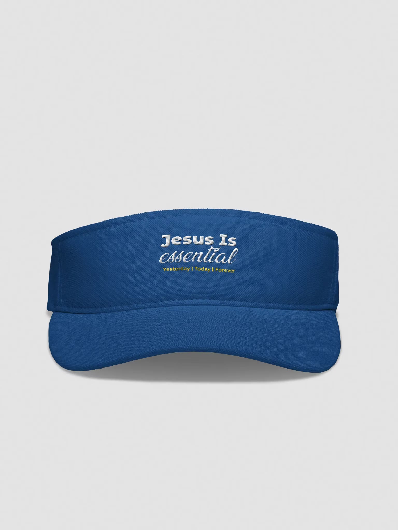 Jesus is Essential Embroidered Visor