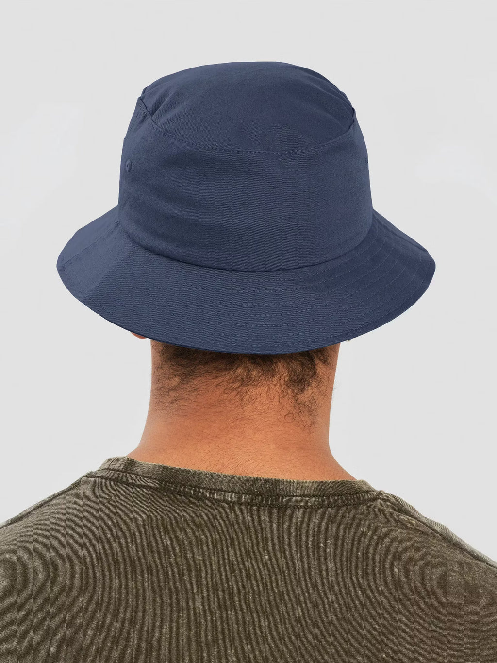 Nail Cross Embroidered Bucket Hat
