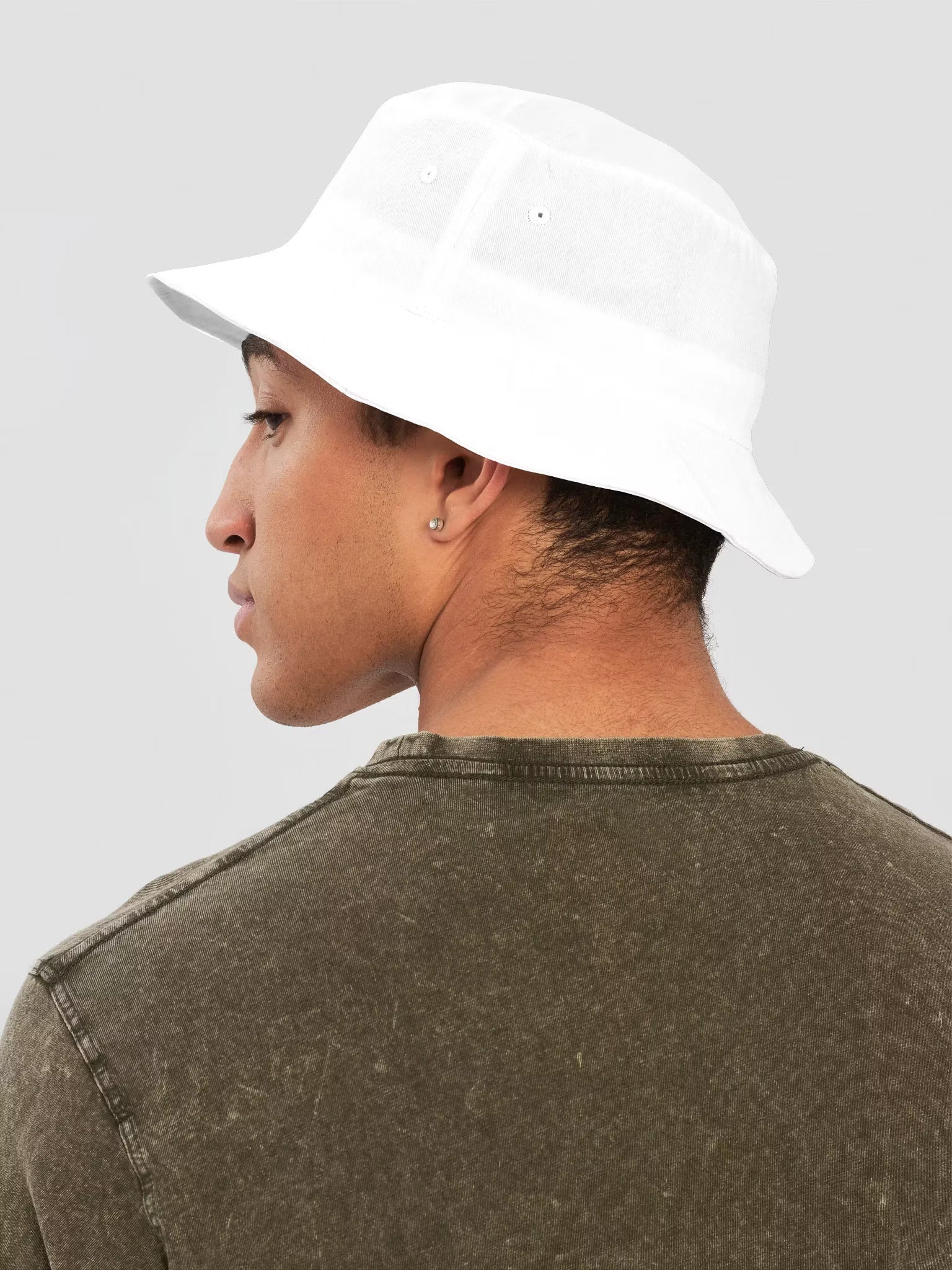Dad Husband Man of God with cross Bucket Hat