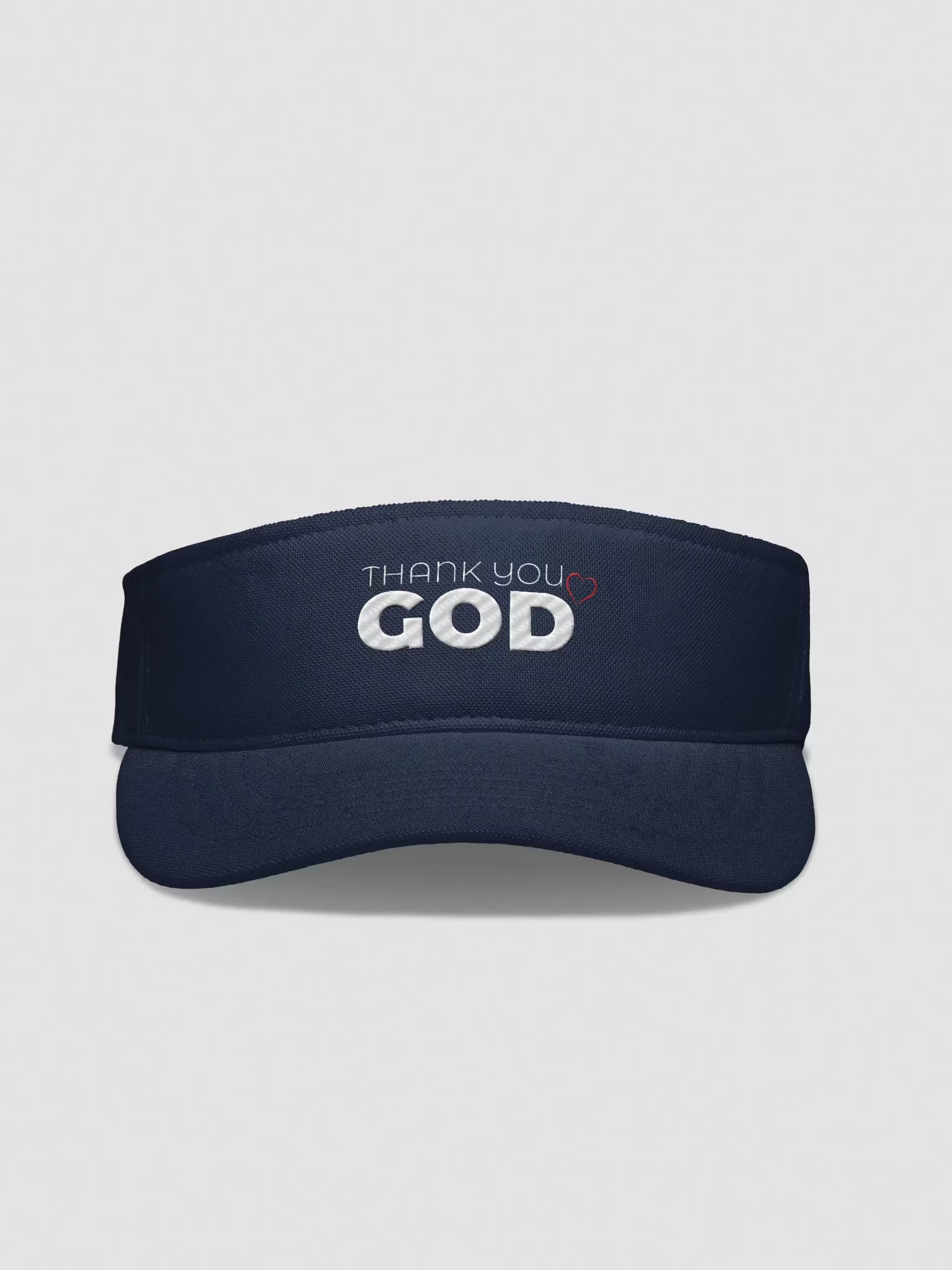 Thank you God Dad Embroidered Visor
