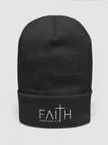 Faith - Ephesians 2 : 8 Embroidered Cuffed Beanie