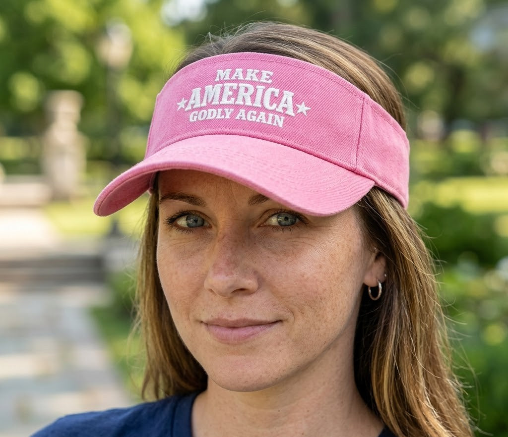 Embroidery Open-Top Visor