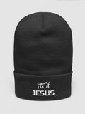 Fix it Jesus Embroidered Cuffed Beanie
