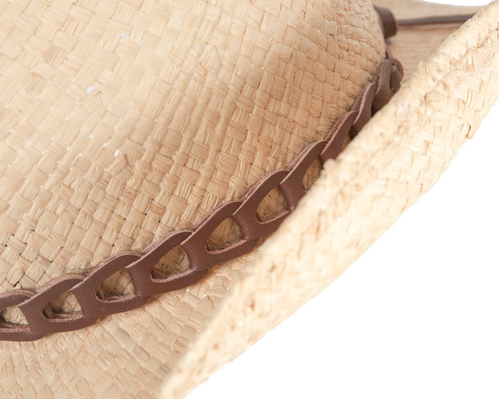Straw cowboy hat