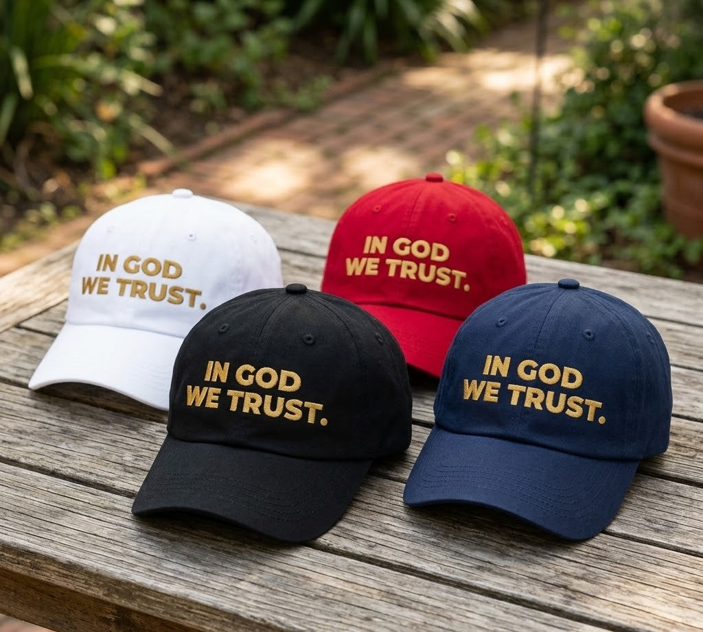 In God We Trust Dad hat