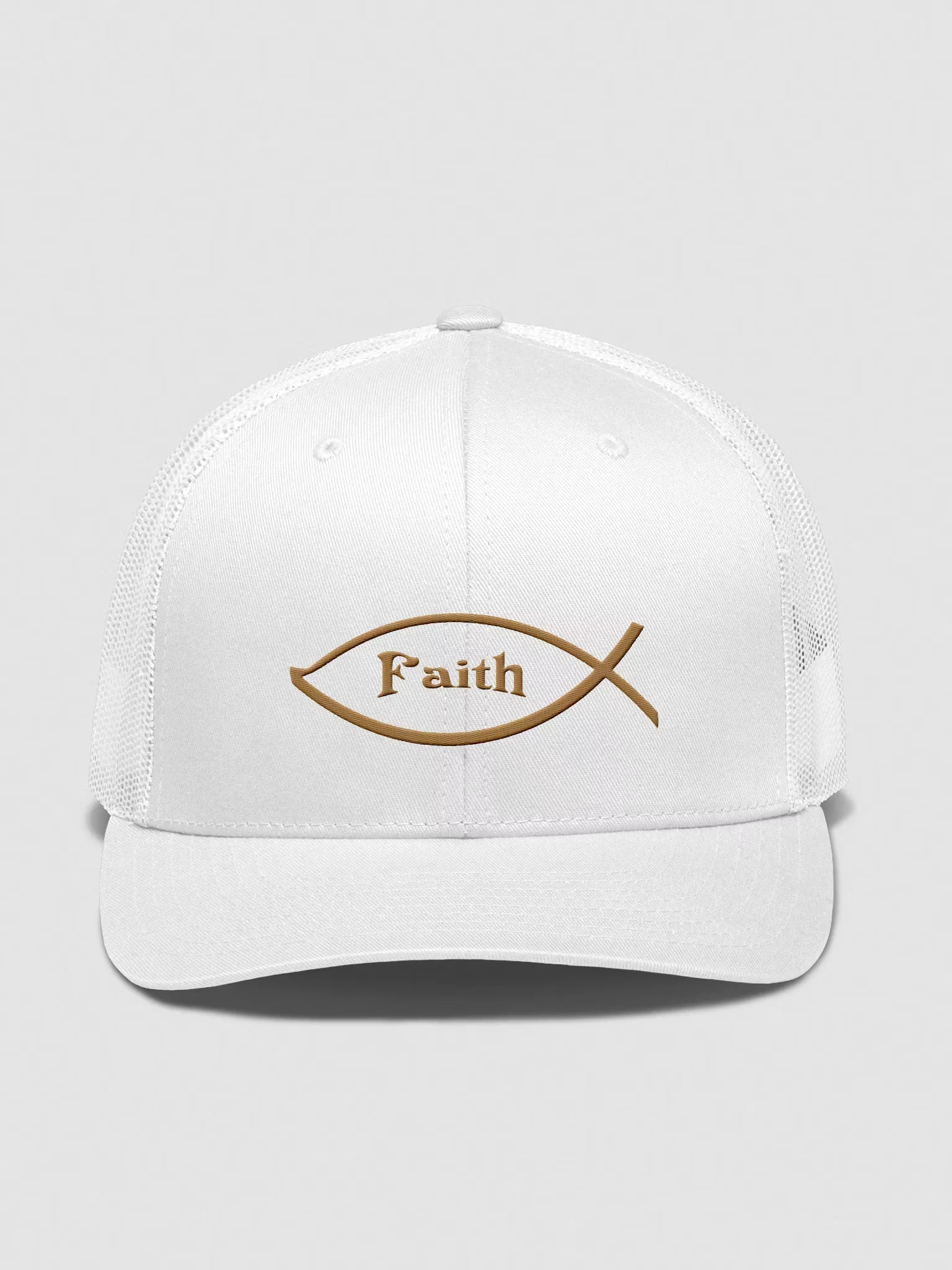 Faith Embroidered Trucker Hat