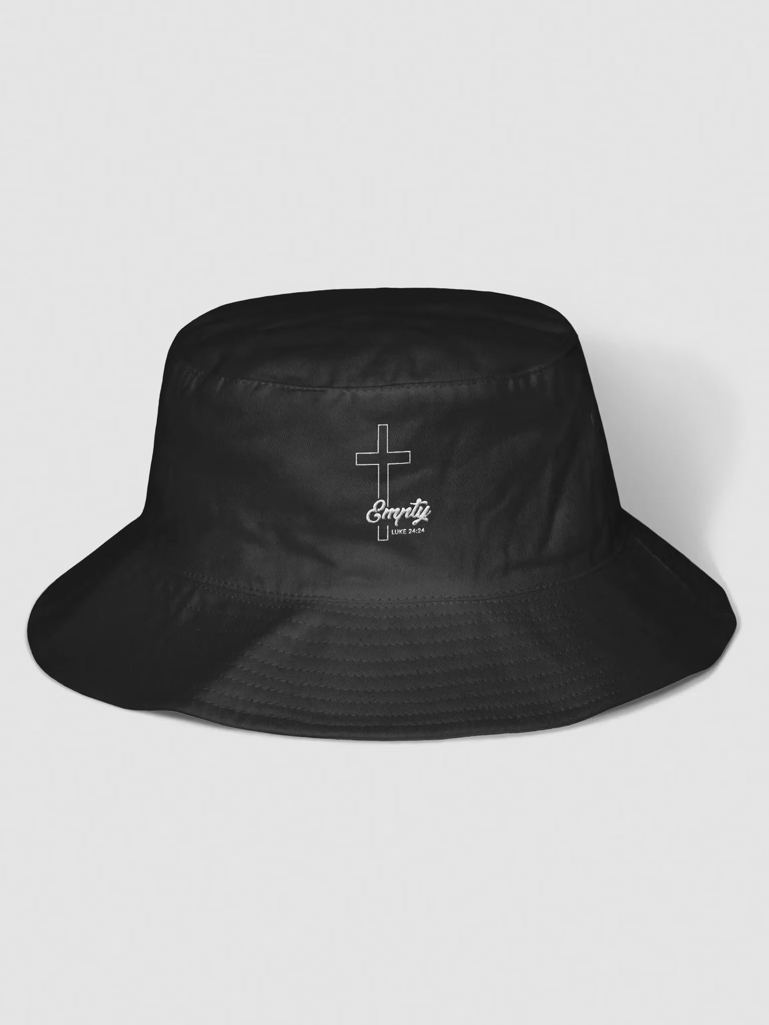 Empty Luke 24 : 24 Embroidered Bucket Hat
