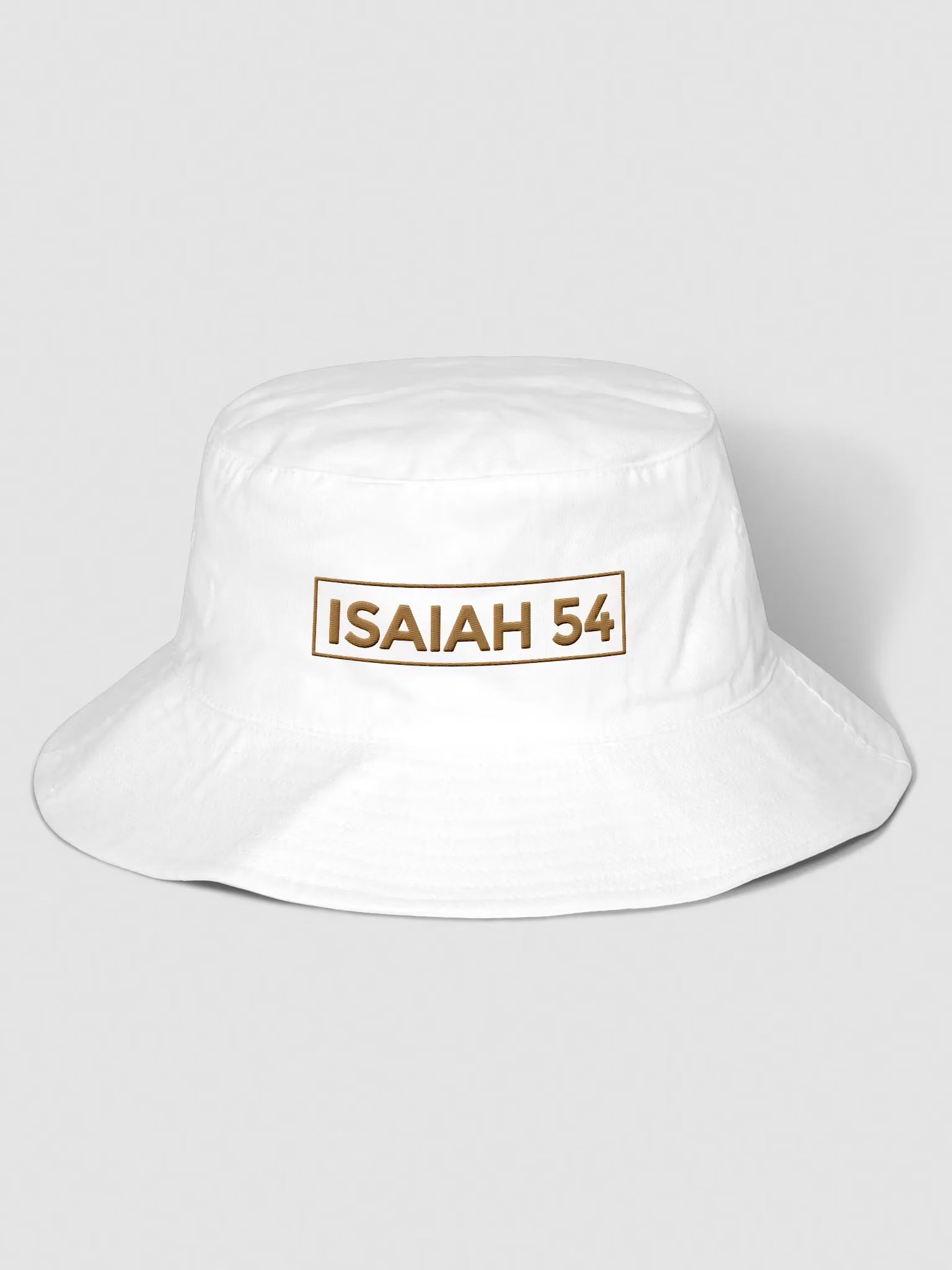 ISAIAH 54 Embroidered Bucket hat