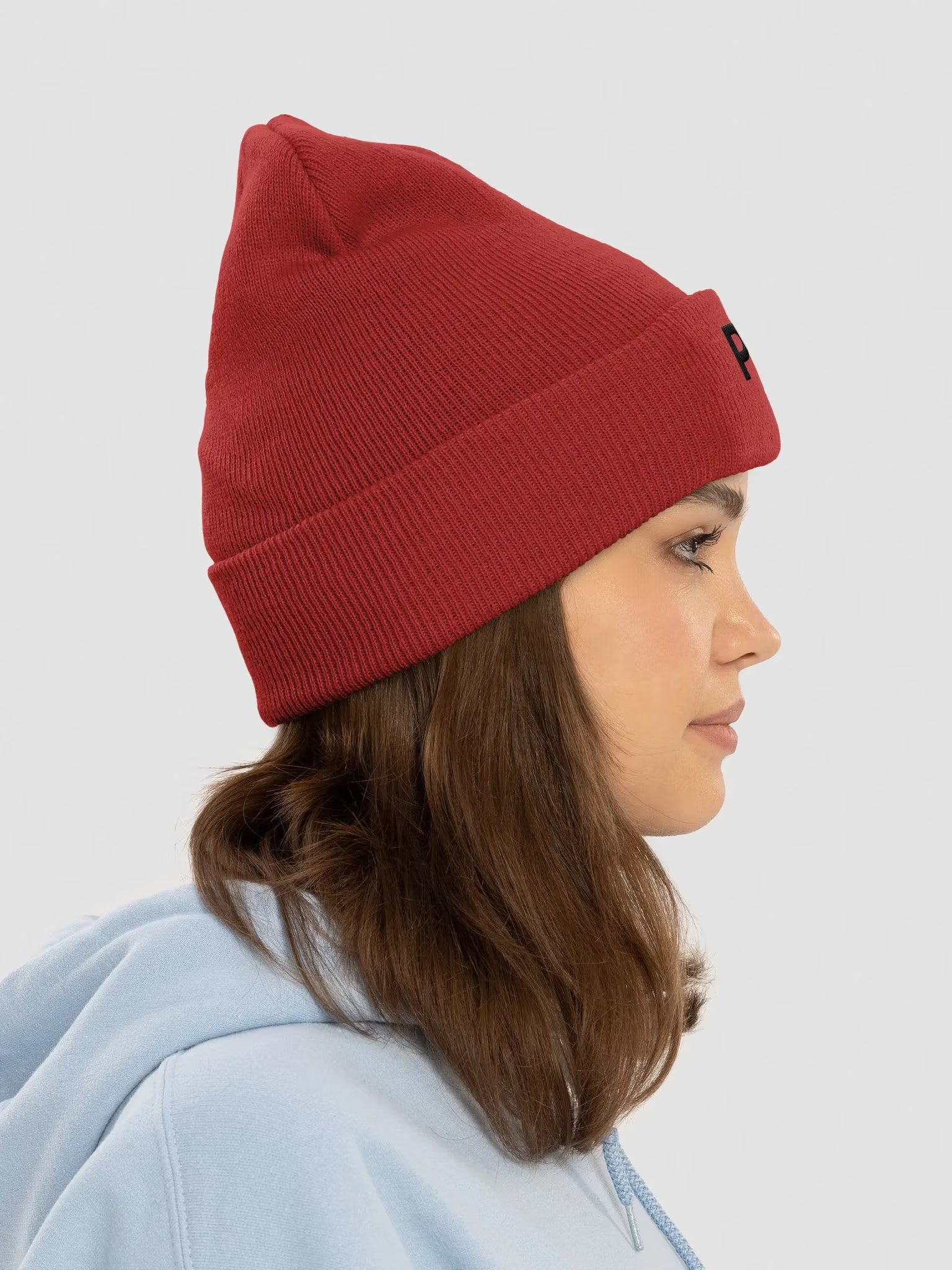 Pray with Faith Embroidered Cuffed Beanie