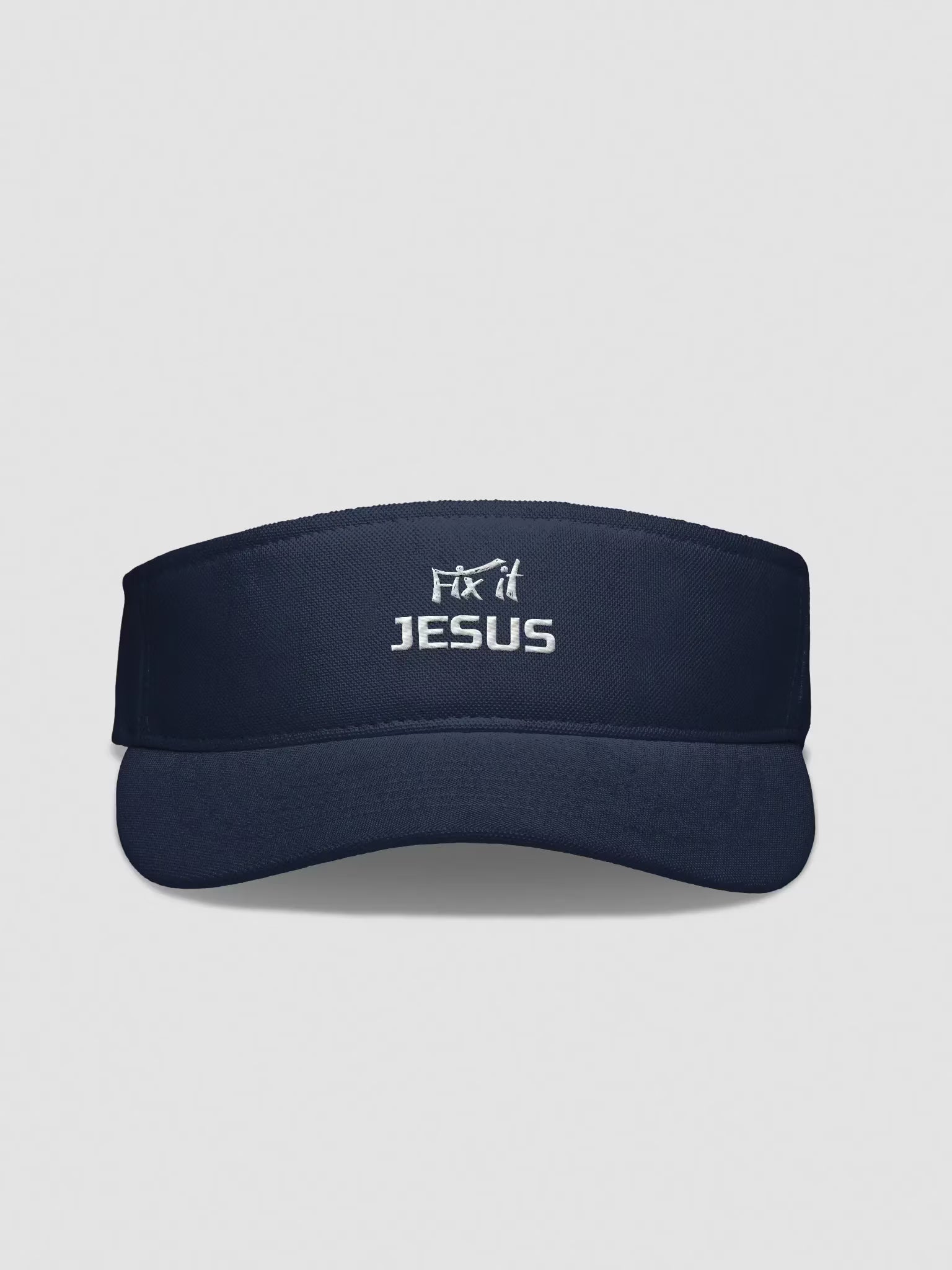 Fix it Jesus Embroidered Visor