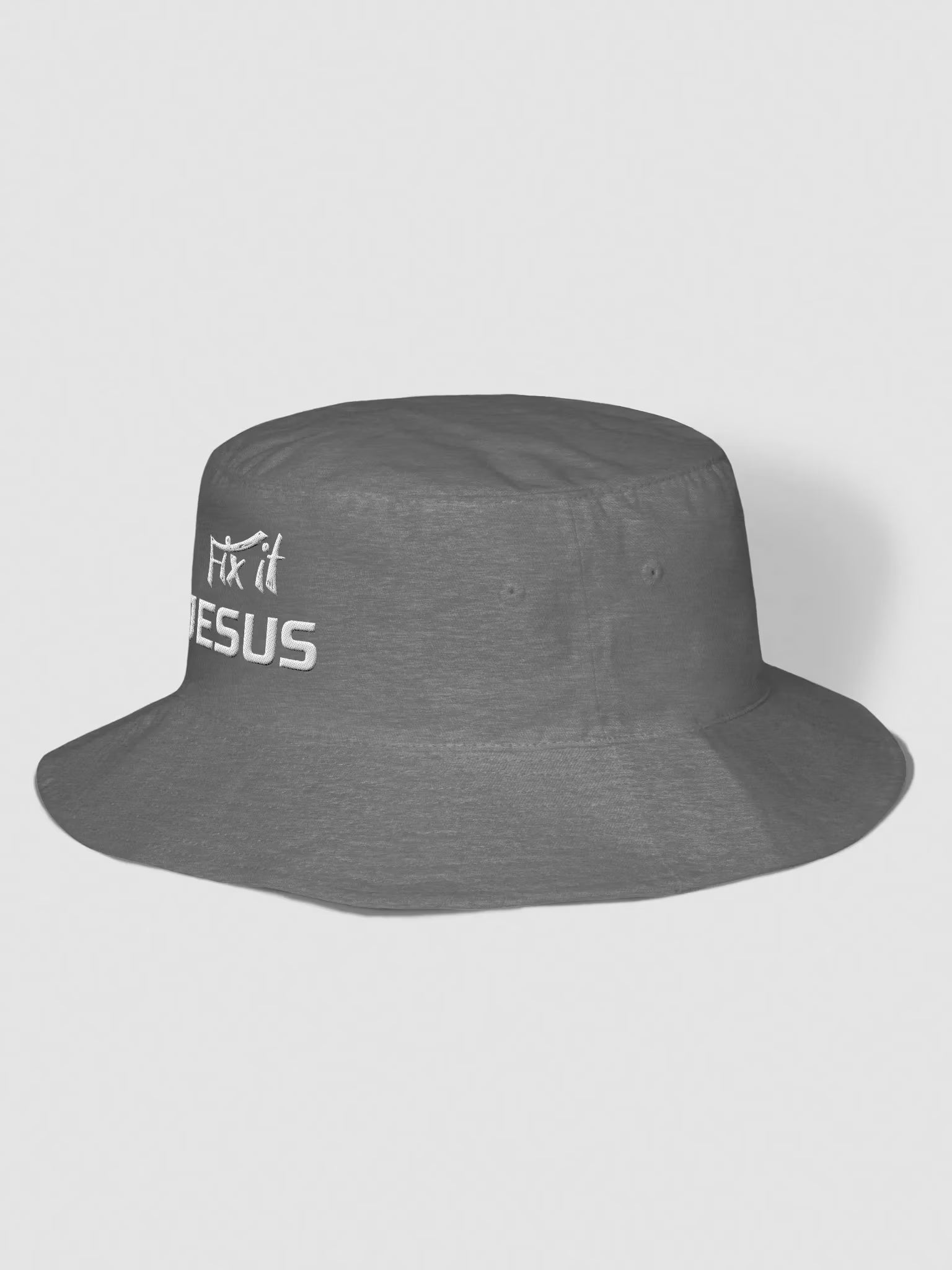 Fix it Jesus Embroidered Bucket Hat
