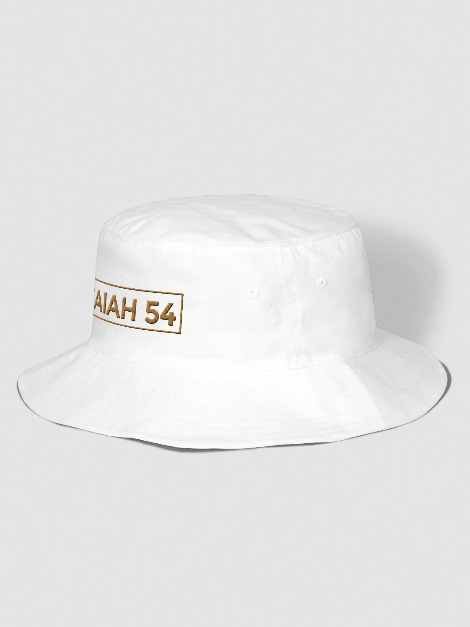 ISAIAH 54 Embroidered Bucket hat