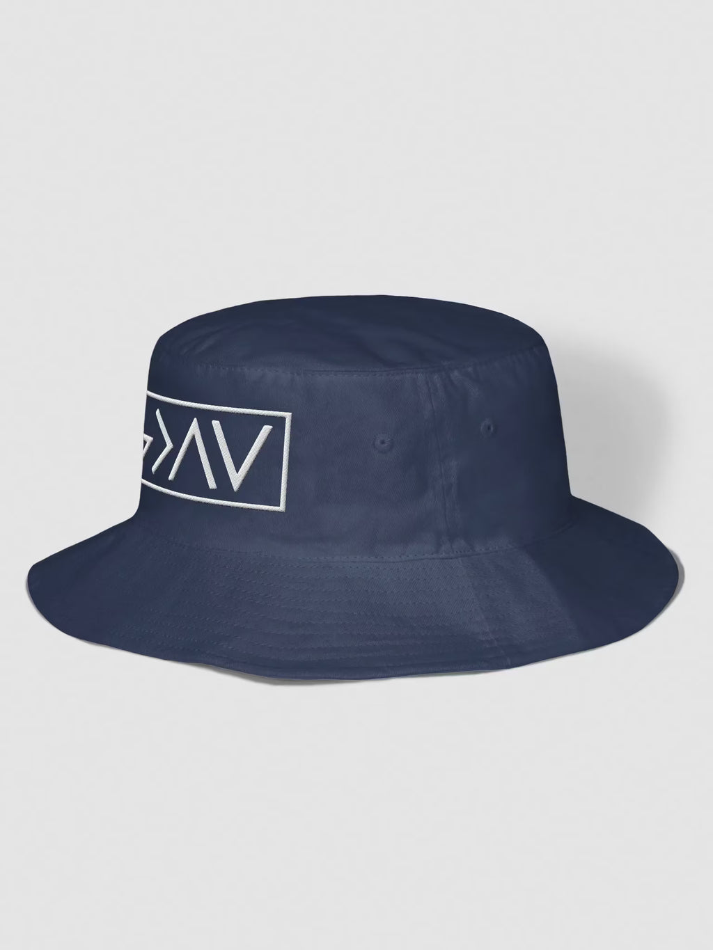 God is Greater than the Highs and Lows Embroidered Bucket Hat
