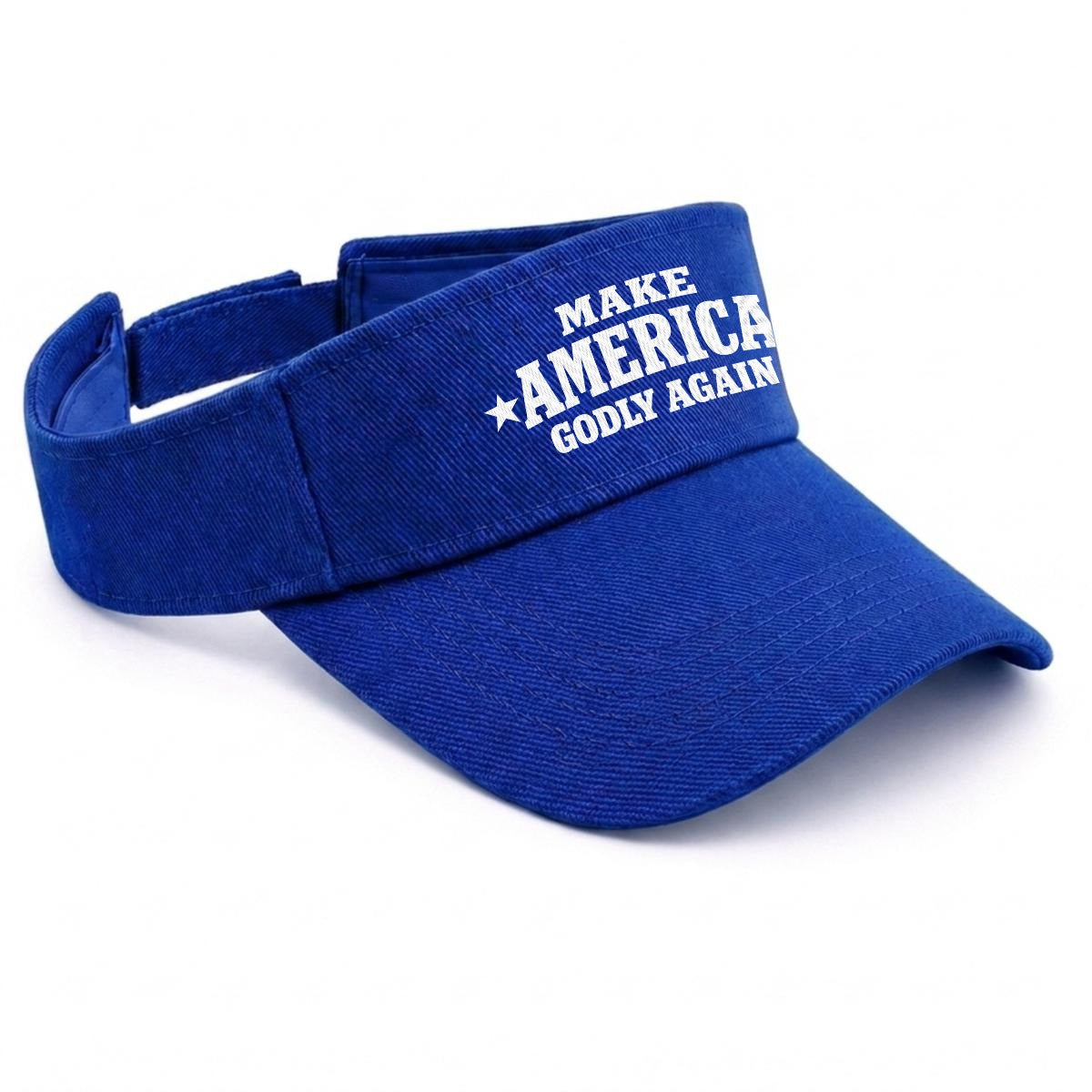 Embroidery Open-Top Visor