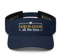 God is Good All the time Embroidered Visor