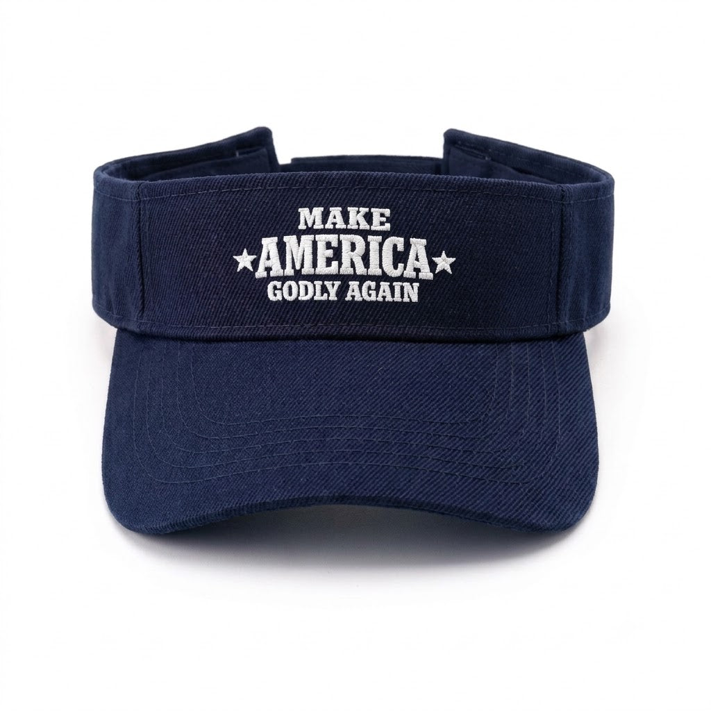 Make Amarica Godly Again Visor