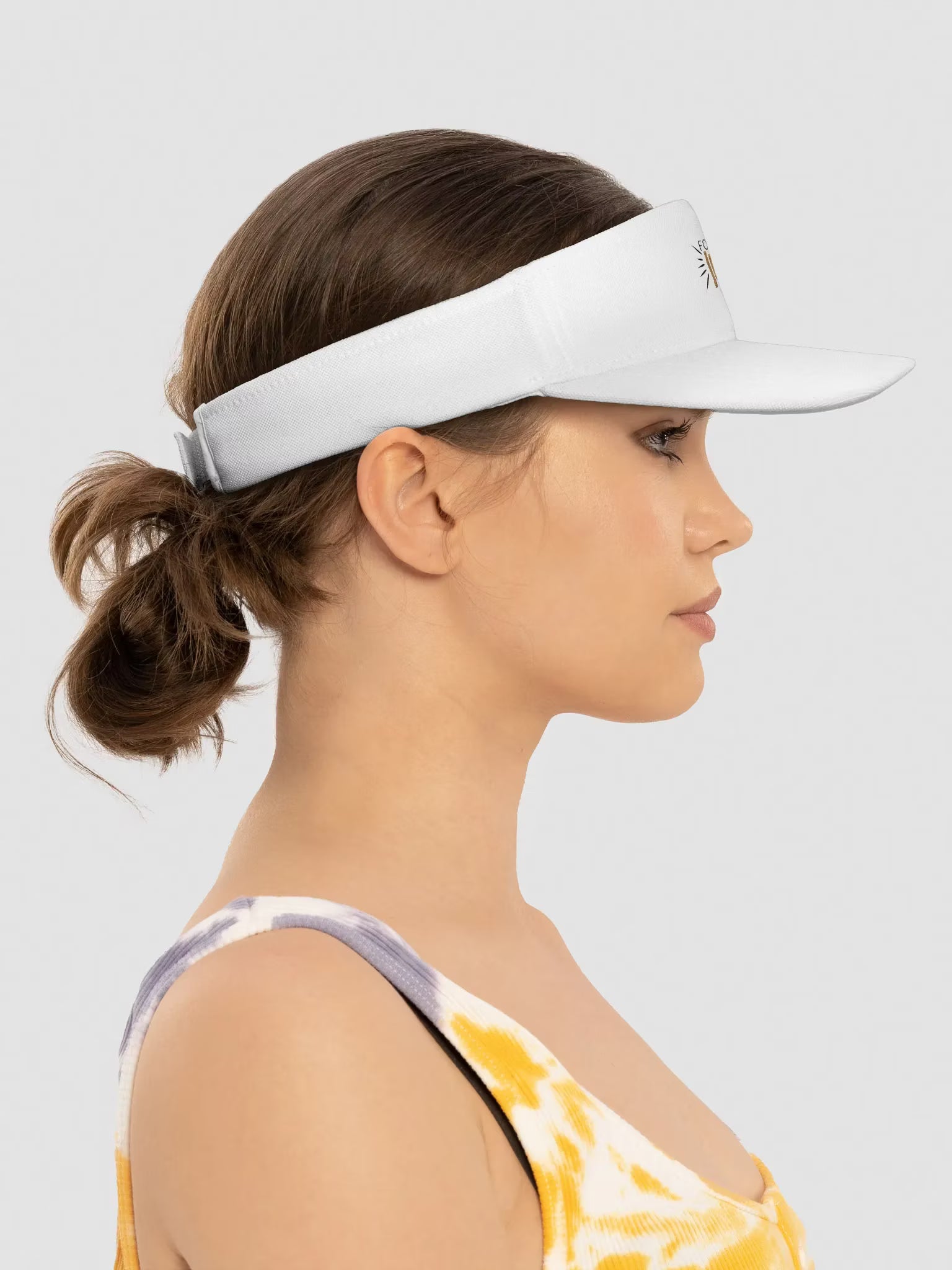 Focus On Jesus Embroidered Visor