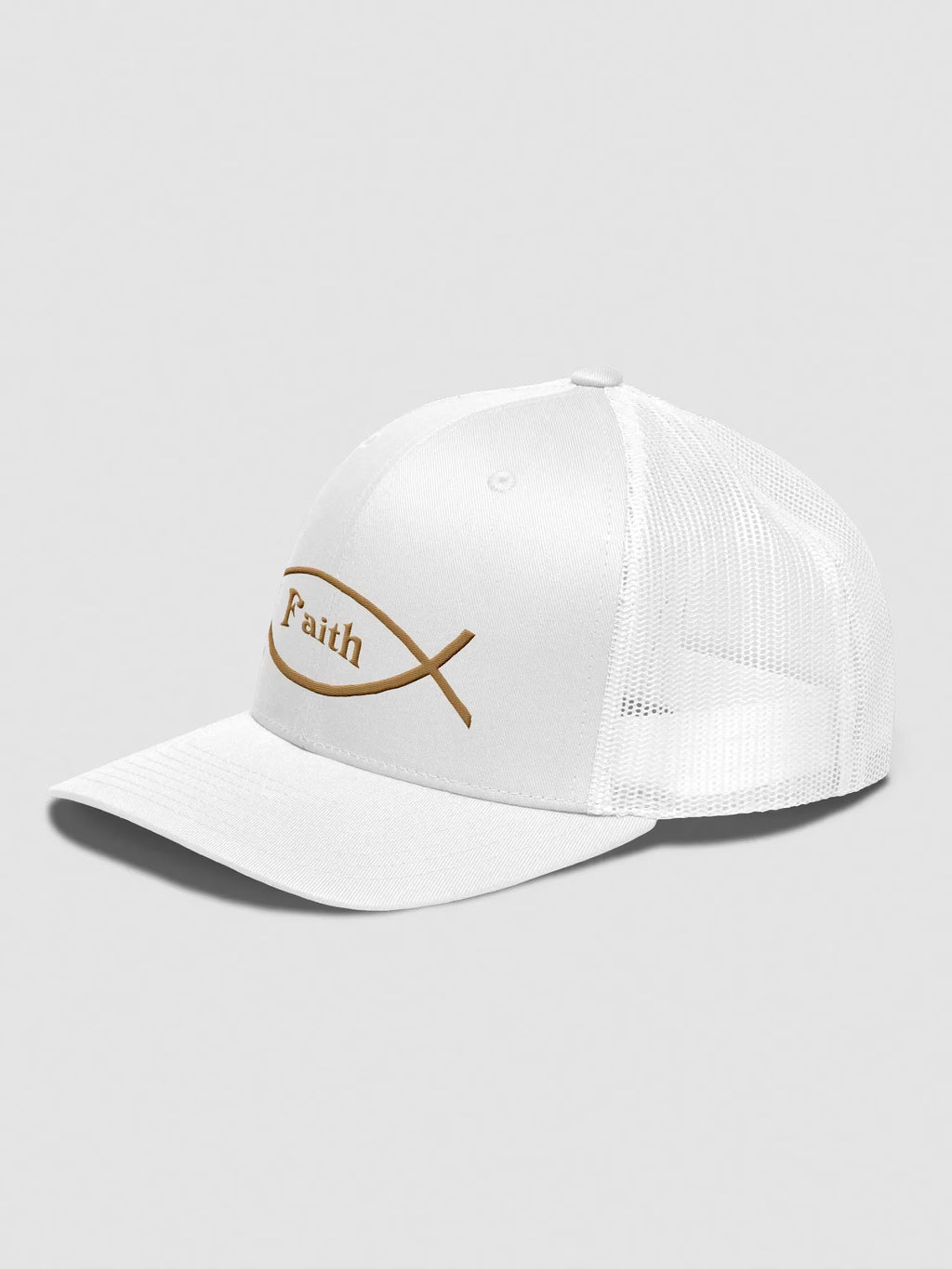 Faith Embroidered Trucker Hat
