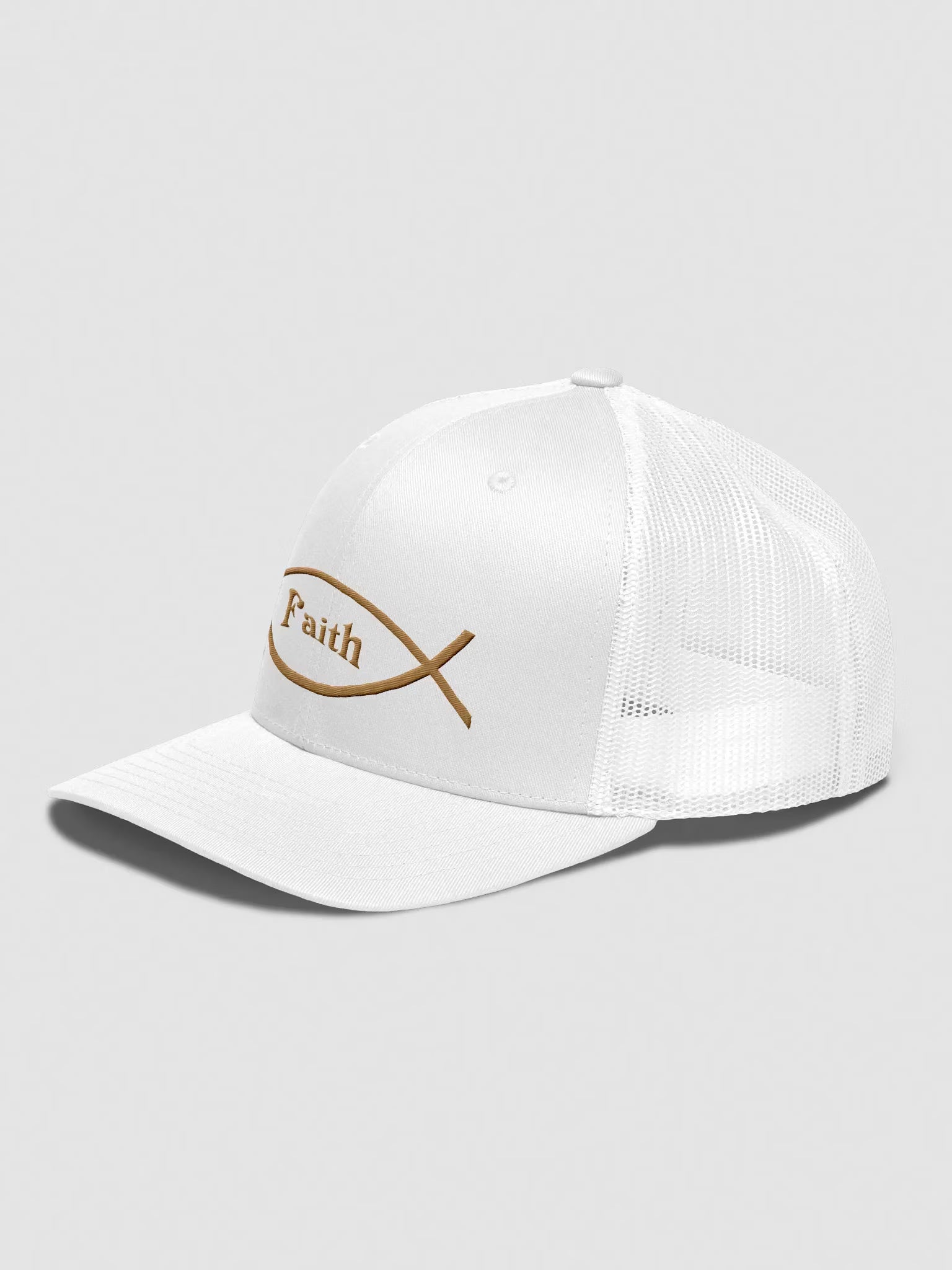 Faith Embroidered Trucker Hat