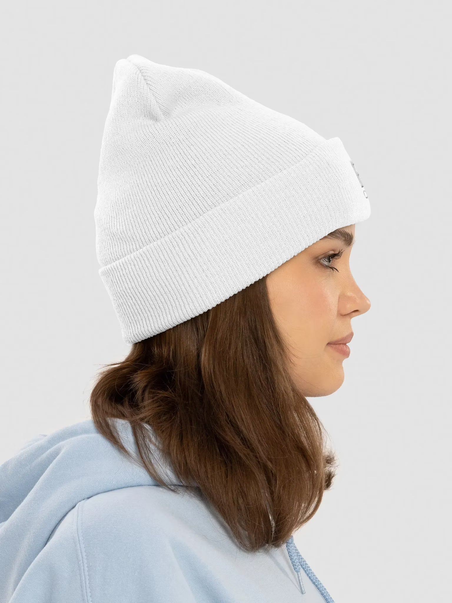 Faith Over Fear Embroidered Cuffed Beanie